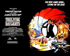 The Living Daylights James Bond 007 Movie Poster